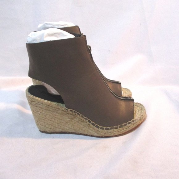 NEW CELINE WEDGE SATTLE BOOTIE SANDAL ESPADRILLE - Picture 4 of 8